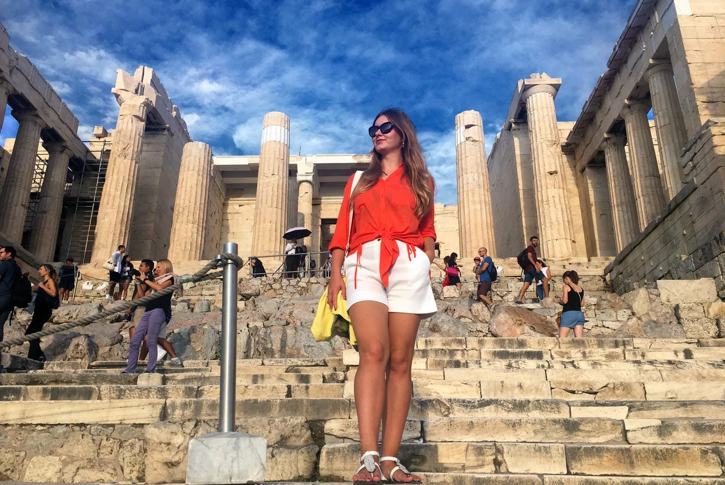 Athens Acropolis Hill Entrance