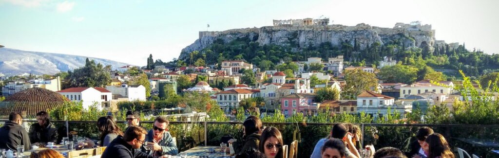 Athens view Panoramic